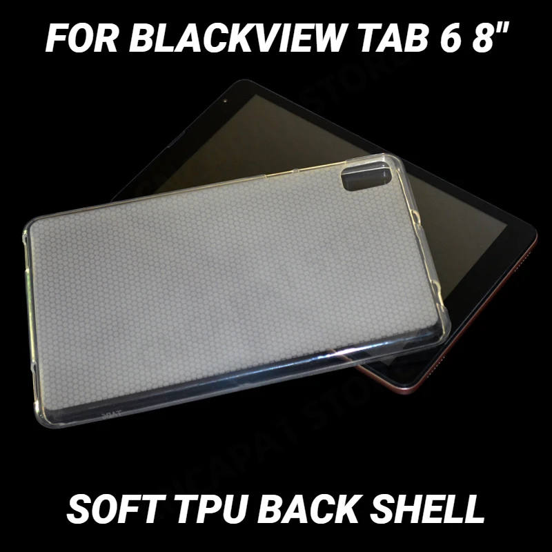 Slim TPU Back Shell For Blackview Tab 6 8\