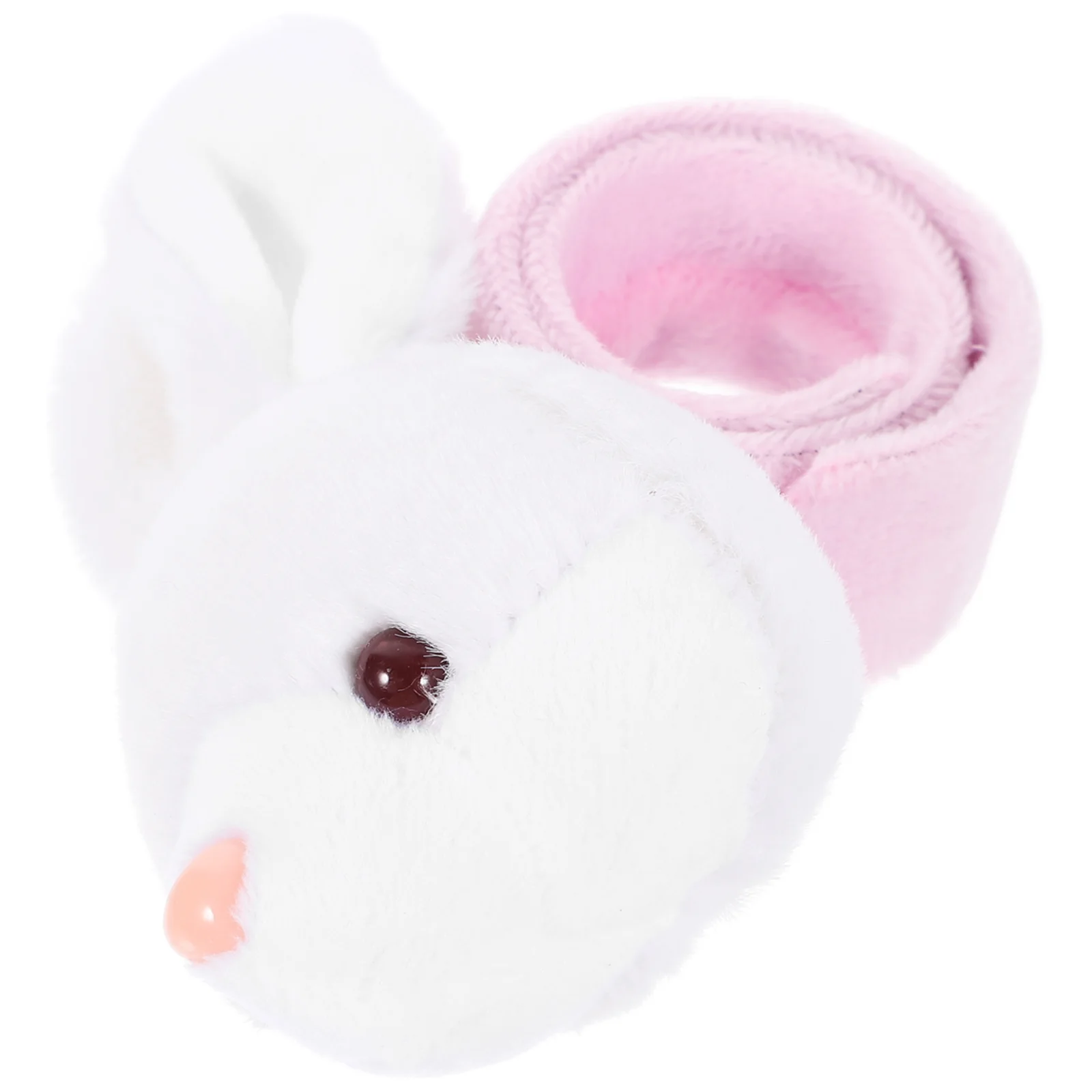 Wristband Simulation Rabbit Bracelet Lovers Surprise Bands Flannel Arm Slap Bracelets Toy