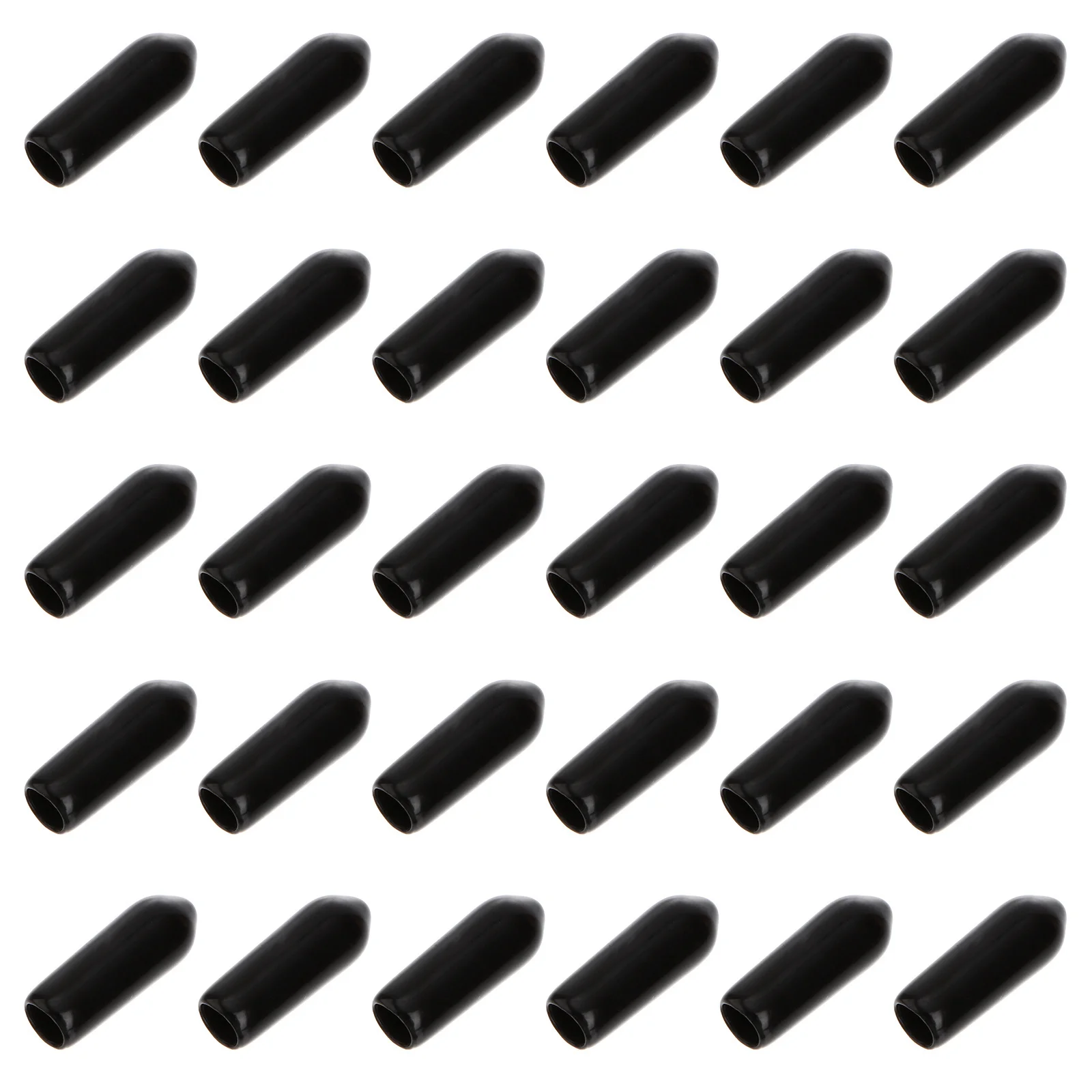 100 قطعة 5 مللي متر غطاء رف غسالة الصحون تلميح غطاء حامي التوصيل لرفوف الشق سلك الموضوع قبعات نهاية السلامة متوافقة مع #2