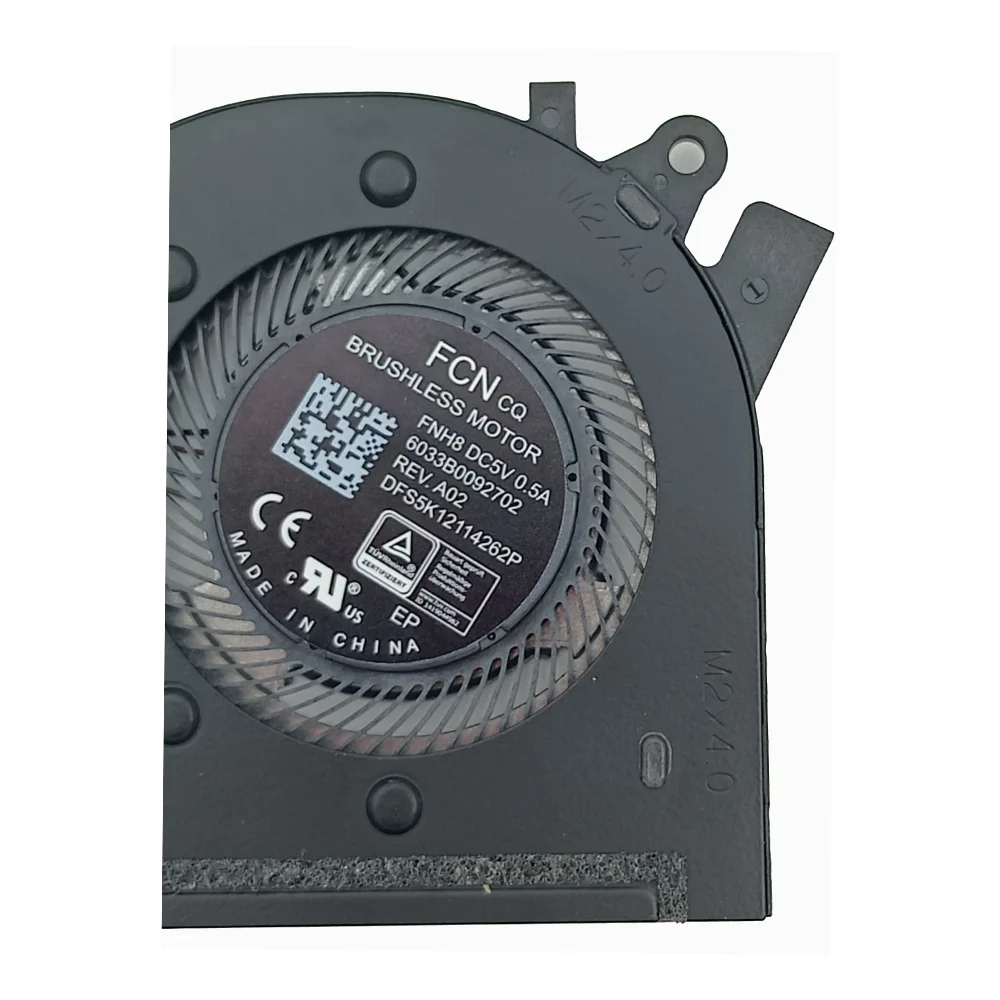 Ventola di raffreddamento della CPU radiatore per HP ENVY 17-CN 17-CP muslimex Probook 470 G8 G9 ventole di raffreddamento del Computer M50402-001 FNH9 6033B0092801