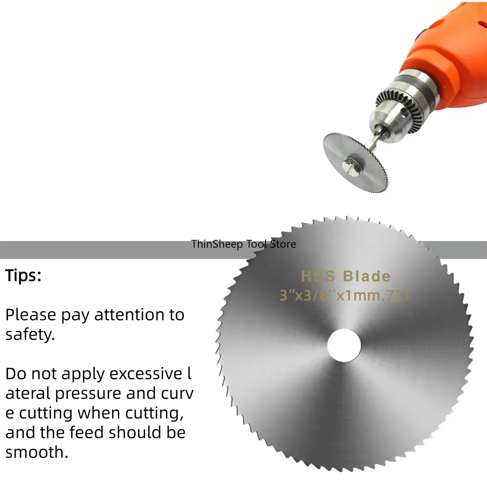 Imagem -03 - Hss Circular Saw Blade Disc Mini Fresadora Madeira Plástico Metal Telha Slot Usinagem Aço de Alta Velocidade 40 mm 50 mm 60 mm 63 mm pc Pcs