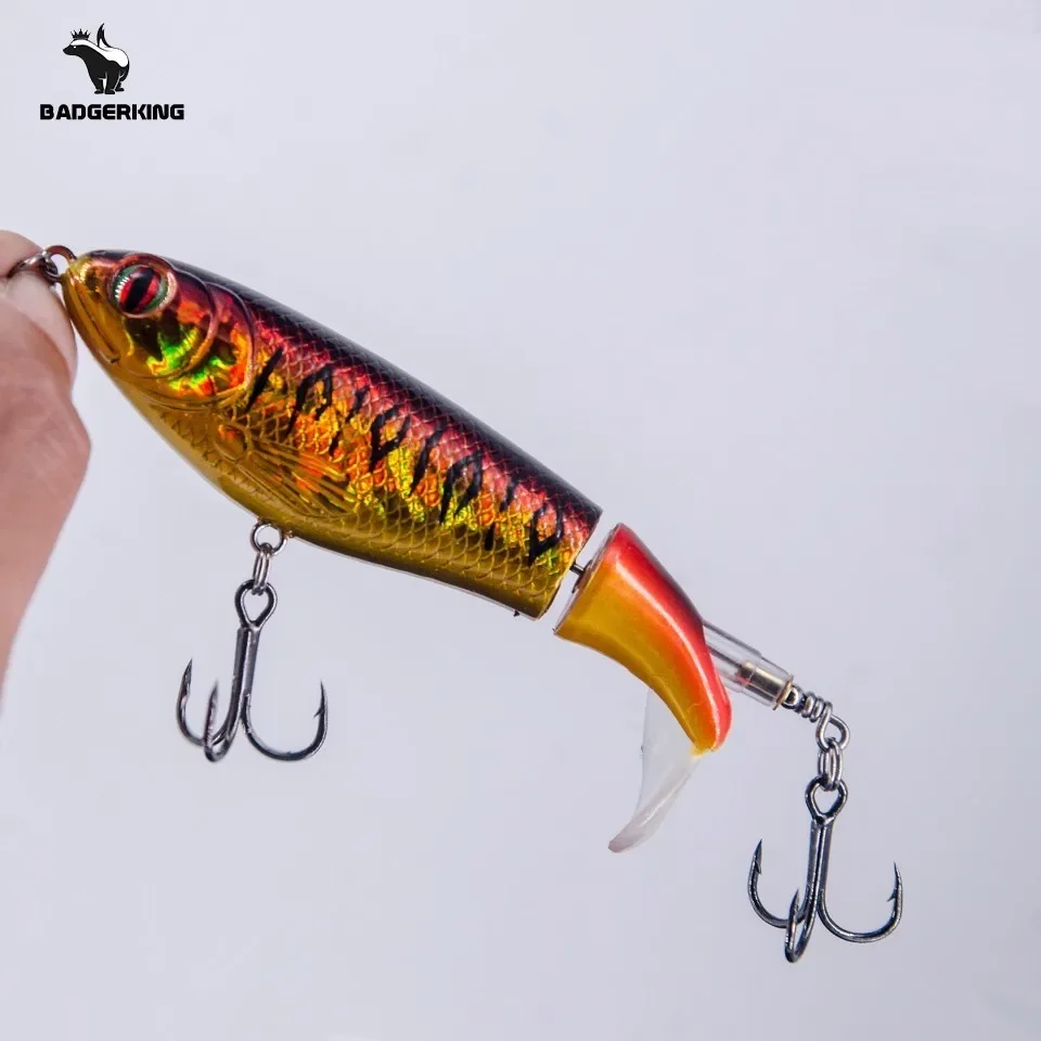 Fishing lure wobblers, artificial bait for bass fishing, water action, 10cm, 17g