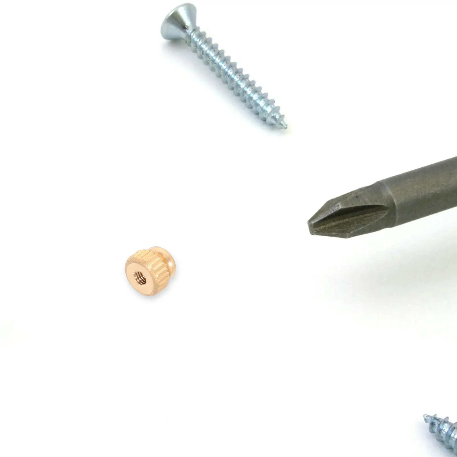3 Pcs French Horn Knurled Cap Screw Accessories for Trombone Rotor Valve Buffering Stop Baritone