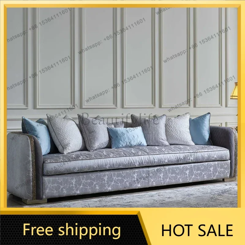 LJY Ergonomic Classic Sofa Recliner Apartment Romantic Sofa Comfortable Design Nordic Couple Divani Da Soggiorno Room Furniture