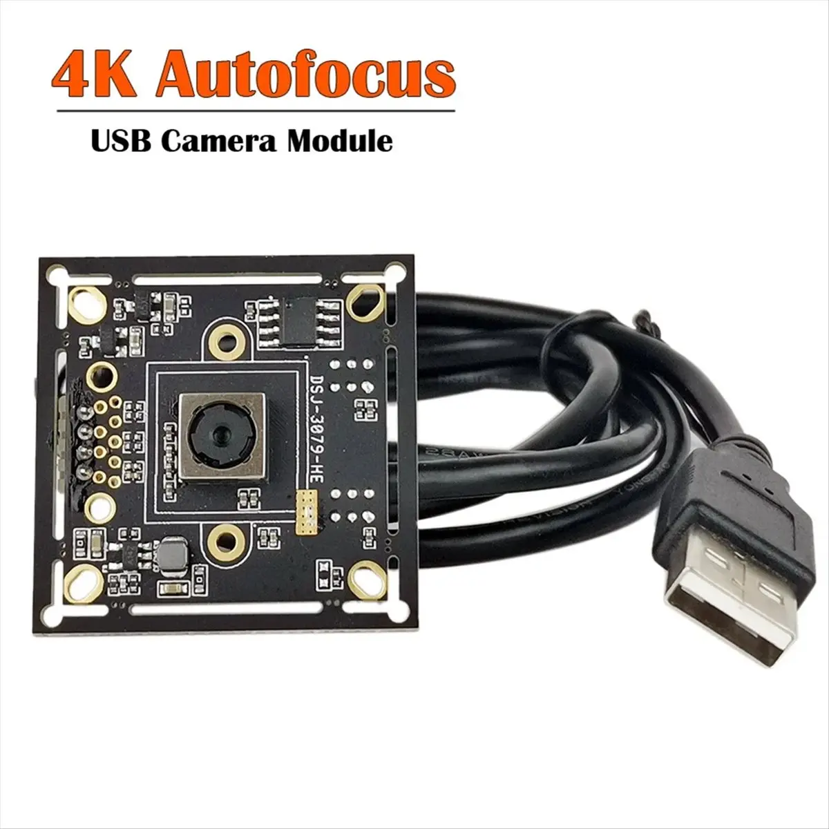 Super Sale Autofocus Camera Module 8MP CMOS IMX179 Sensor HD 4K 3264 X 2448 Mjpeg Mini USB2.0 Webcam Board for Linux, Windows