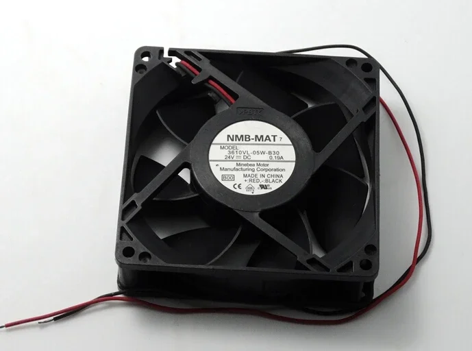 9CM 3610VL-05W-B30 90*90*25 24V 0.19A 2 line inverter fan air volume