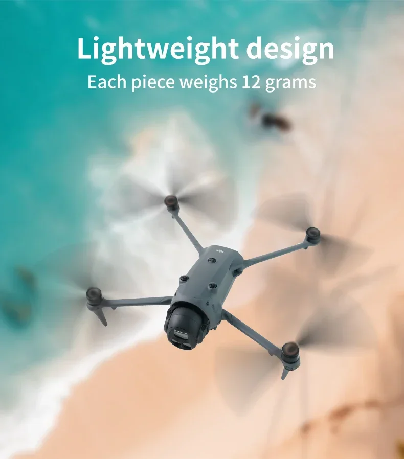 DJI 매빅 4 프로 프로펠러 퀵 릴리즈 드론 블레이드 교체용 경량 윙 팬 DJI 매빅 4 프로 액세서리