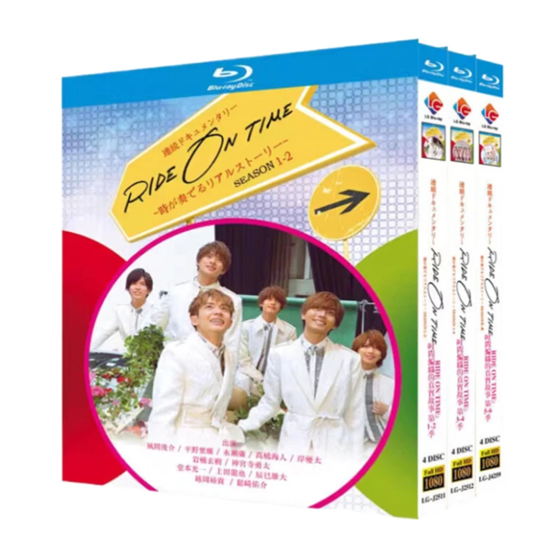 

RIDE ON TIME Сезоны 1-6 на Blu-ray дисках