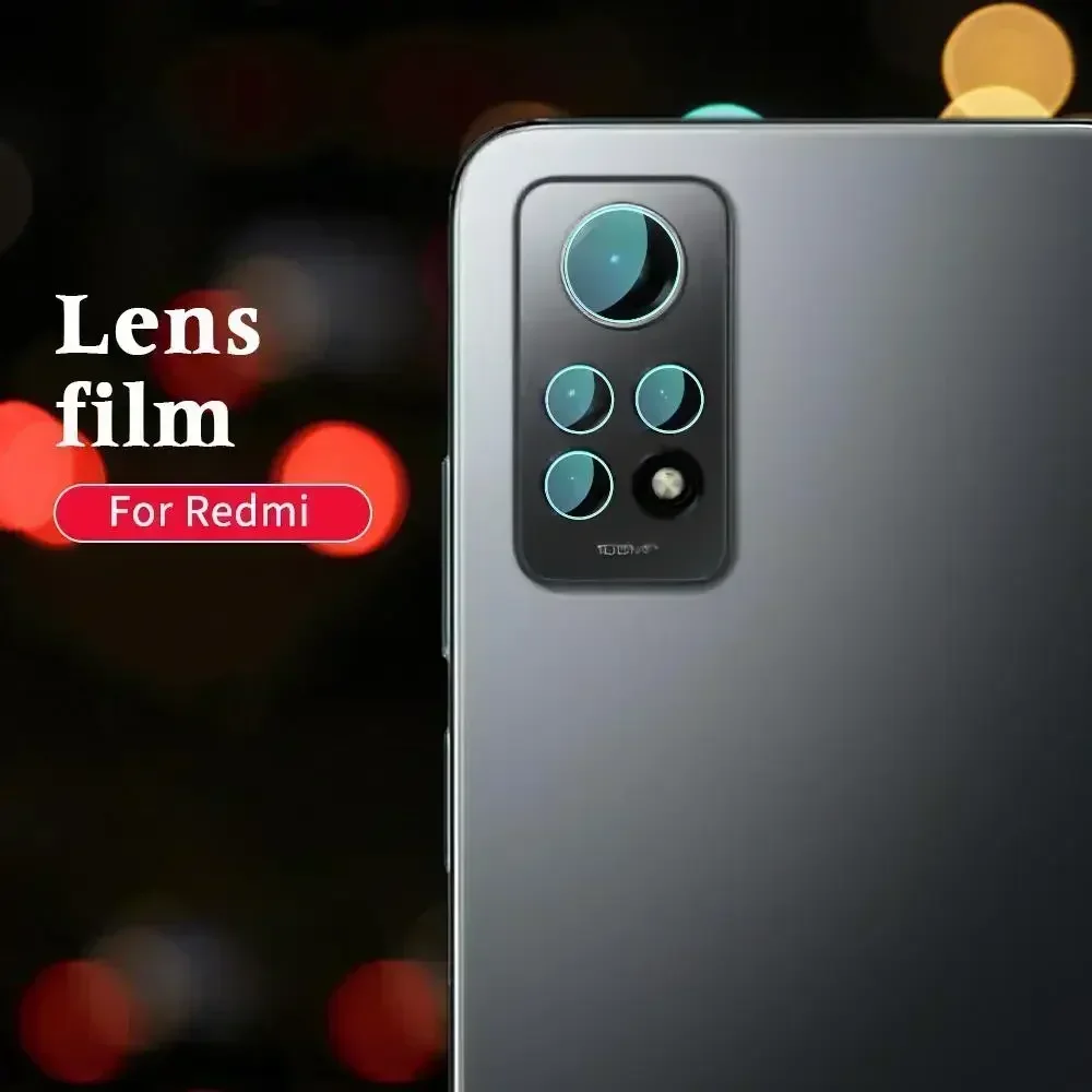 Kameras chutz für Xiaomi Redmi Note 13 12 Pro Plus Note 12 12s 12c 13c Redmi 12 4g 5g Note13 Pro Objektiv Film Zubehör Glas