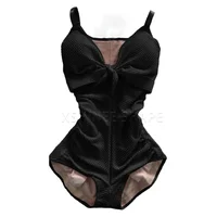 Traje de baño moldeador de reloj de arena para el cuerpo, ropa moldeadora de compresión con Control de barriga triangular, ropa interior levantadora de glúteos con ojos de gancho