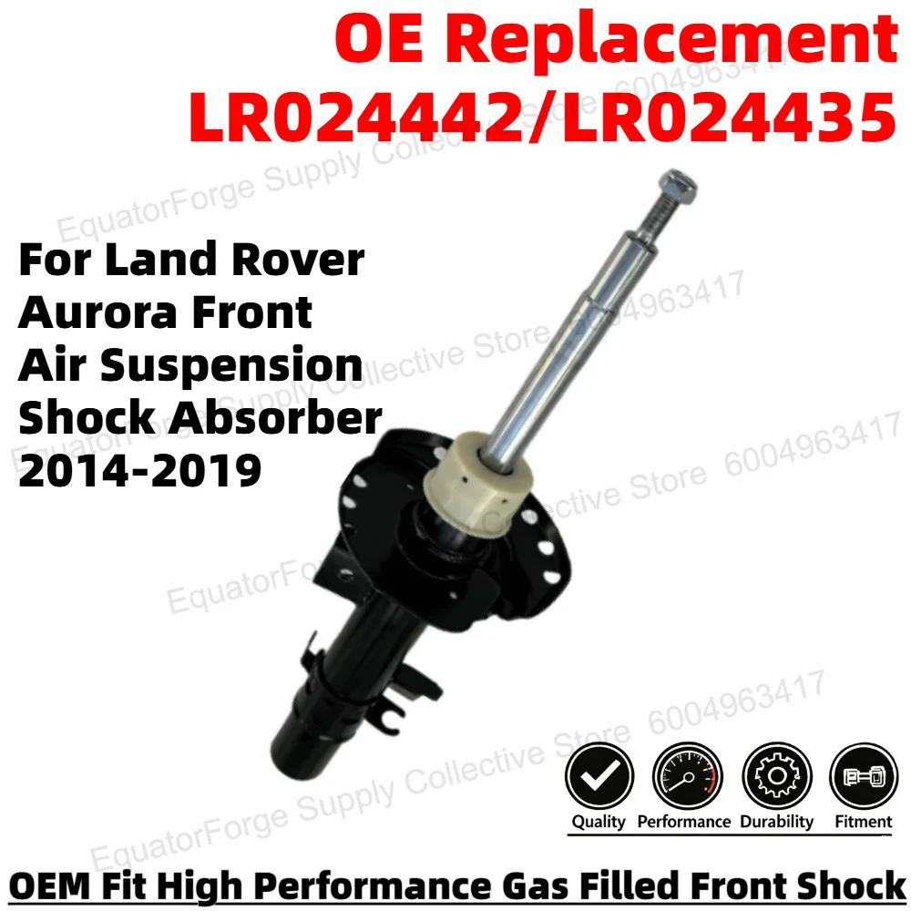 Comfortable Long-Lasting Front Air Suspension Shock Absorber for Land Rover Aurora OEM-Spec OE Replacement LR024442/LR024435