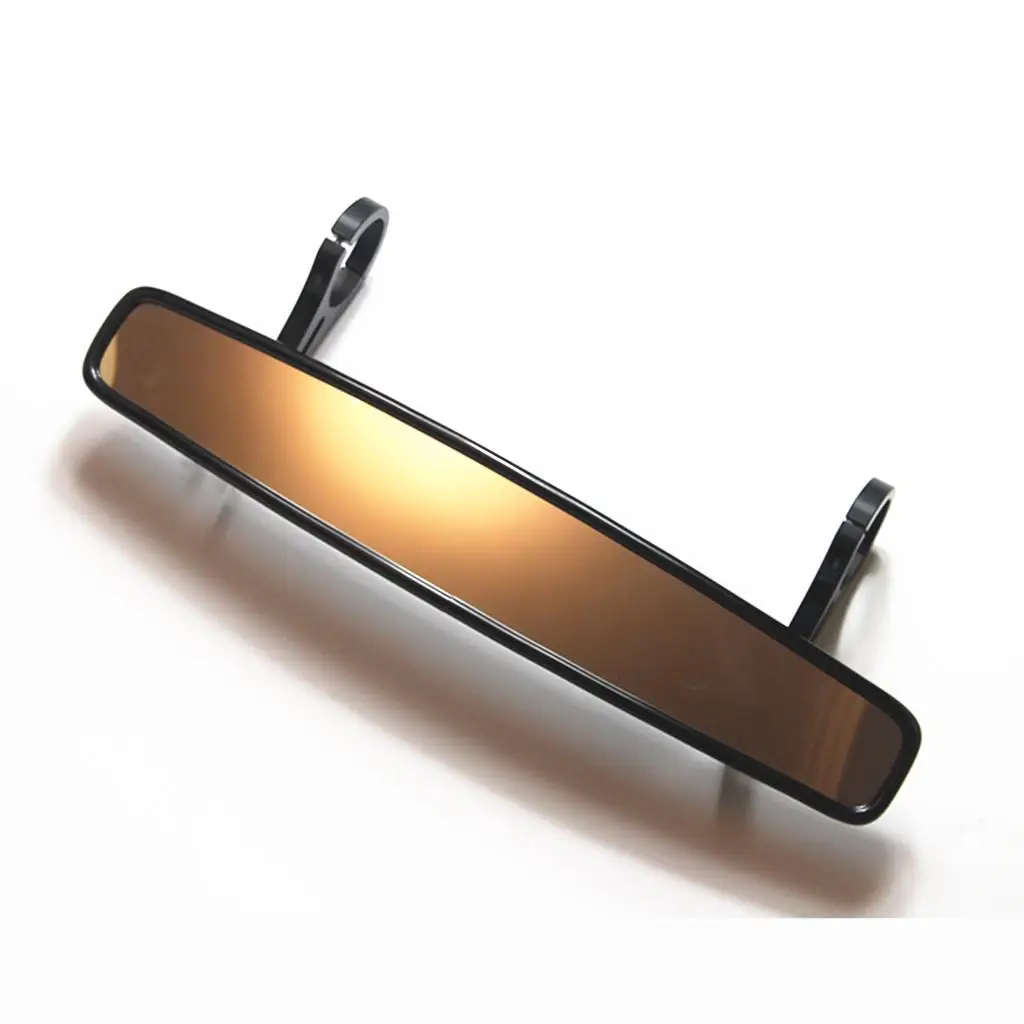 Adjustable 15inch Utv Rear View Mirror Universal Clamp Aluminum Bracket for ATV UTV Enhanced Wide Vision