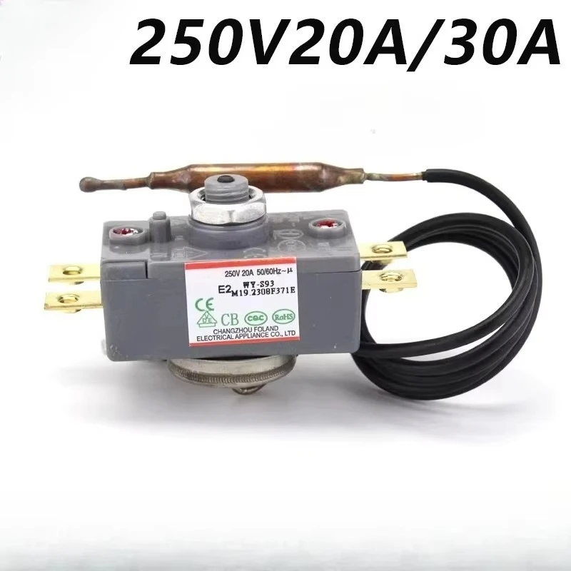 Water storage electric water heater thermostat over-temperature protection switch WQS95-12/123A thermostat 30A/20A