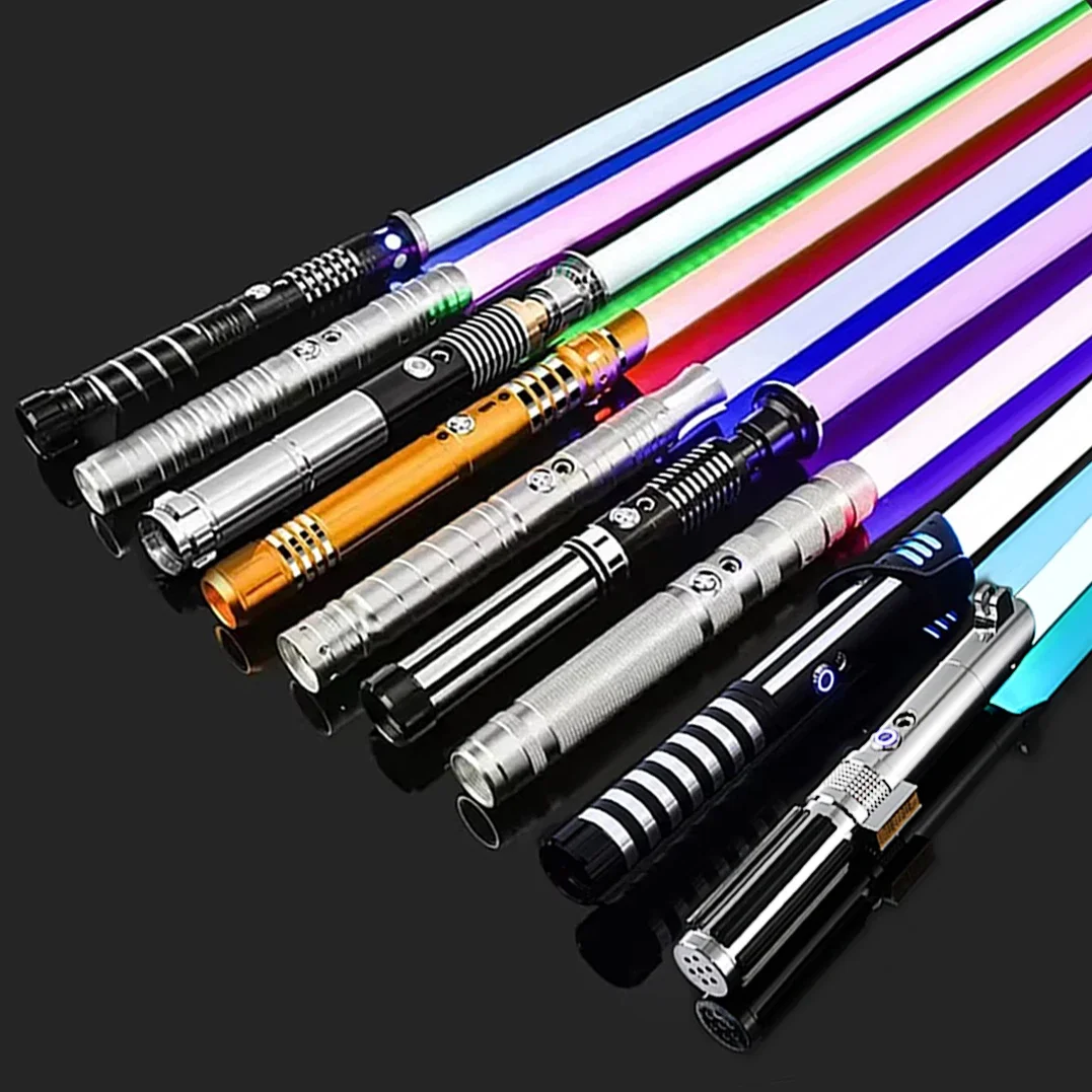 

RGB Metal Lightsaber Laser Sword Toys Light Saber Espada Brinquedos Sabre De Luz Juguetes Kpop Lightstick Zabawki Oyuncak