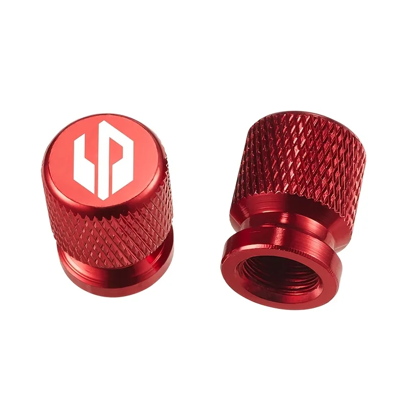 2PCS Suitable for the valve cap cover of Leapmotor car tires Made of durable metal material Available in black and red styles