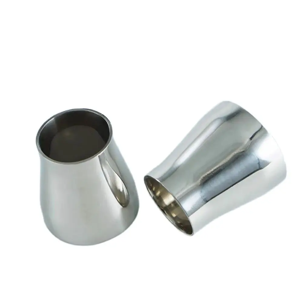 car accessories Formato 51 millimetri-63 millimetri In Acciaio Inox 304 Conversion tube Exhaust pipe adapterSanitary grade pipe