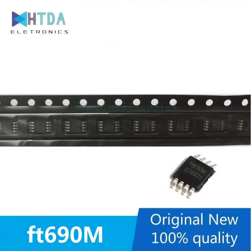 20pcs/lot FT690M FT690 MSOP8 AB class single-channel 1.25W audio amplifier IC chip