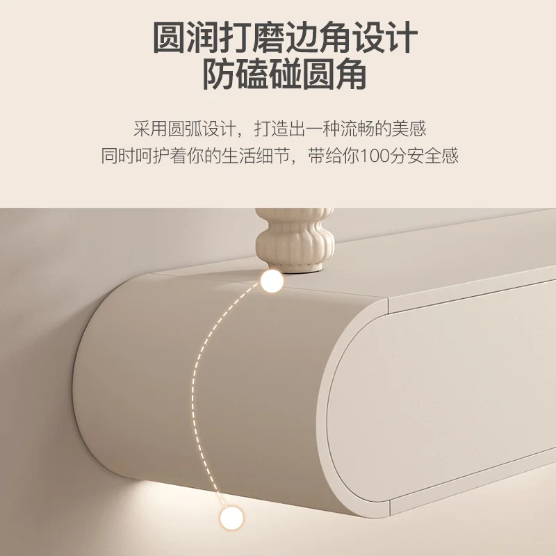 Hanging TV Cabinet Simple Modern Living Room Household Small Apartment Bedroom Hanging Coffee Table TV Cabinet Combination