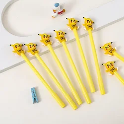 12/60 Pcs Wholesale Creative Cartoon Soft Cute Pet Neutral Pen Student Cute Shape Signature Gel Pen Office Gift Signature