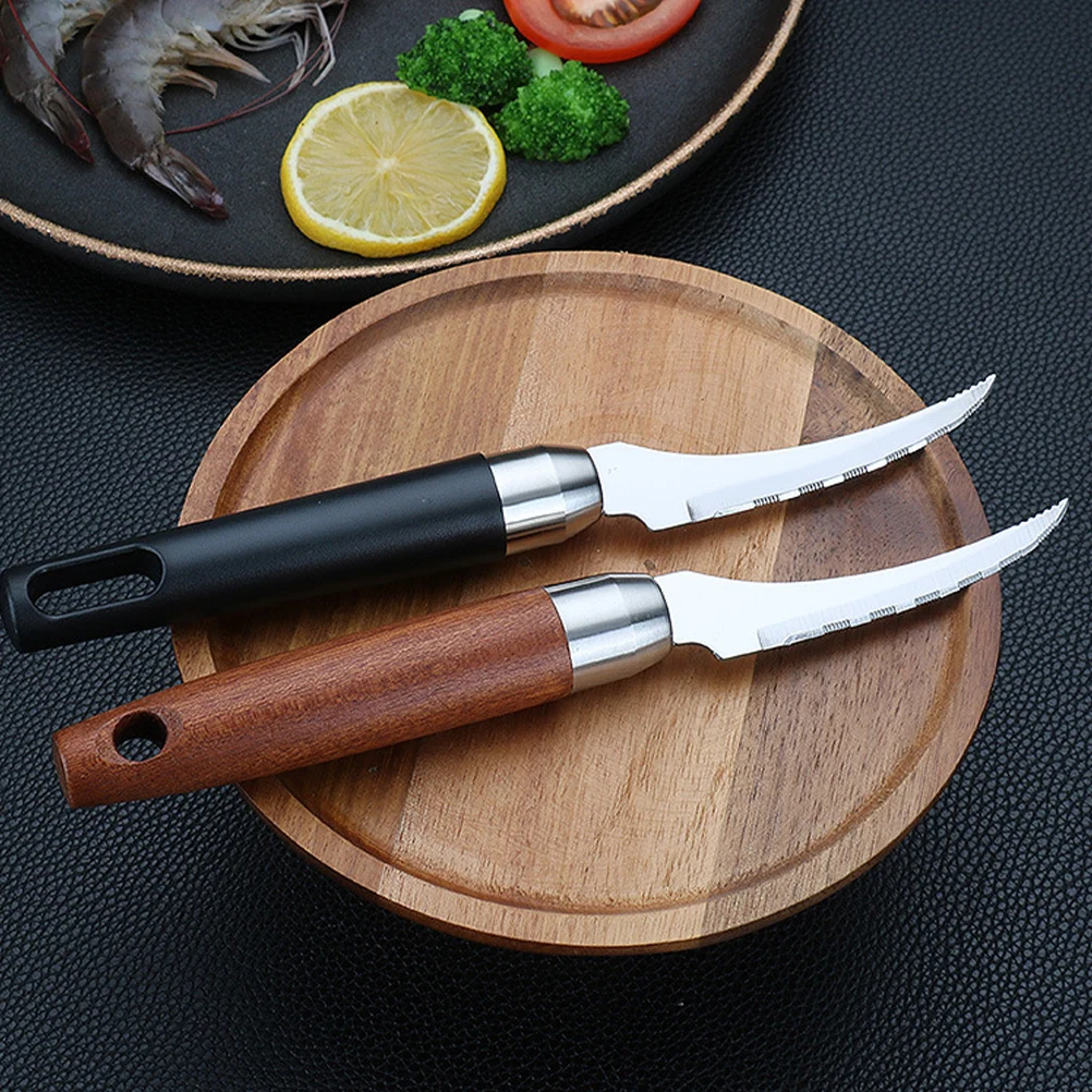 

Shrimp Kitchen Peeler Tools Portable Fish Scales Small Peelers Supply Cleaners Stainless Steel