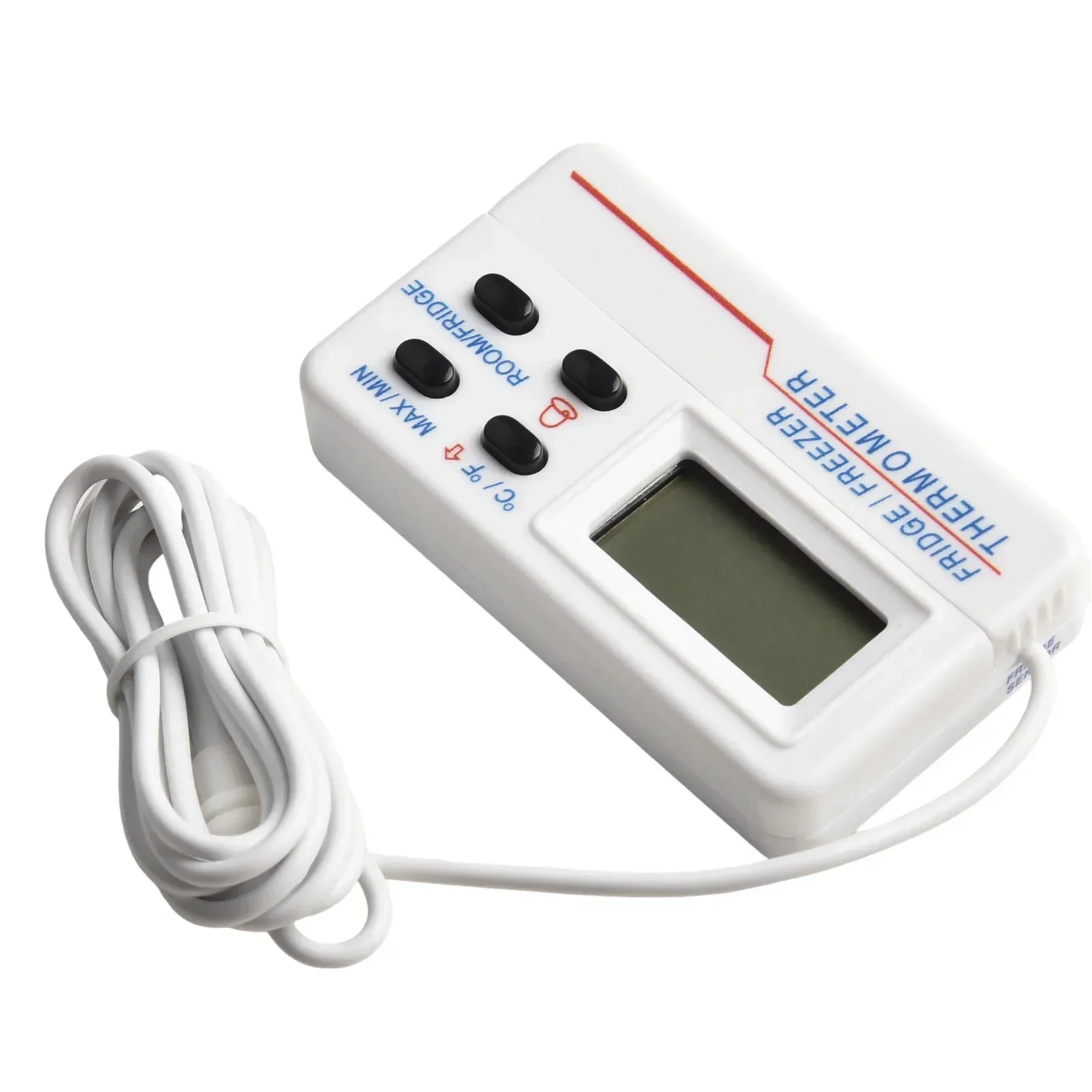 Digital Fridge Freezer Thermometer Max Min Record Function Thermometer LCD Display Kitchen Refrigerator Fridge Food Thermometer