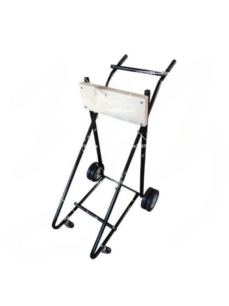 Outboard motor trolley, engine propeller bracket, display stand, rubber boat motor hanging rack