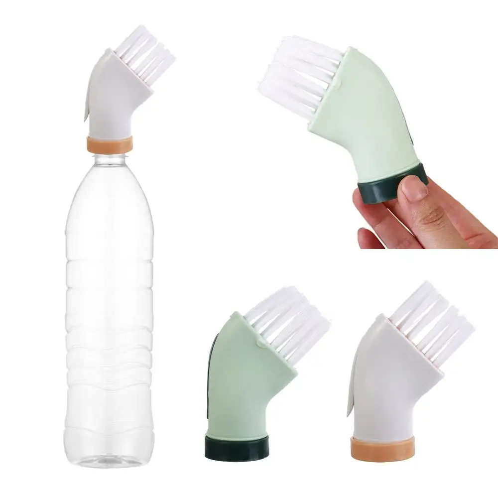 

Creative Multifunctional Gap Brush 2-in-1 Plastic Water Bottle Brush Convenient Cleaning Brush Kitchen