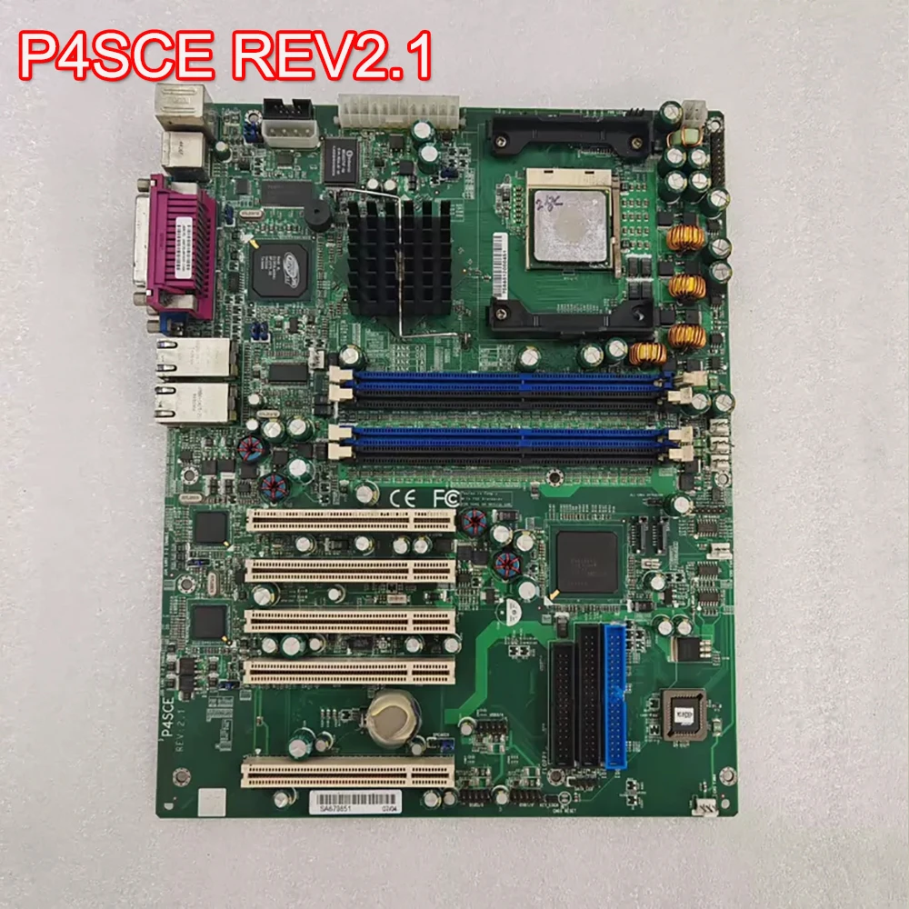 

P4SCE REV2.1 Industrial Motherboard LGA478 P4SCE