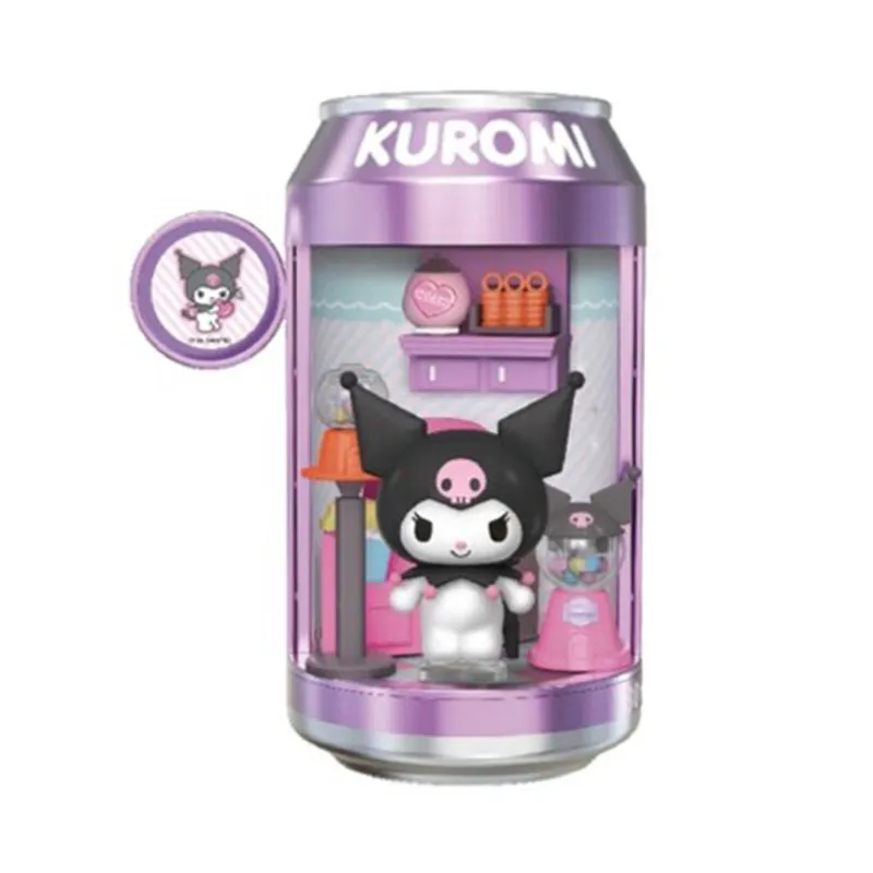 Official Blind Box Cinnamoroll Soda Can Series Figurine Dessert