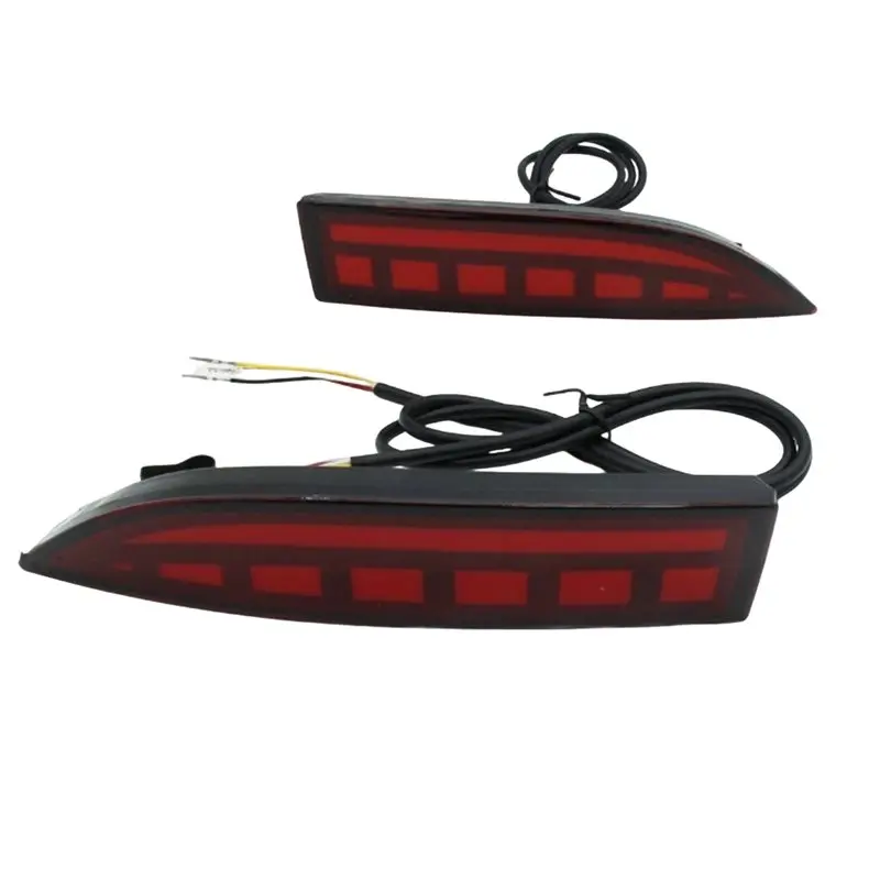 

Для Renault Dacia Logan Sandero 2012-2019 светодиодный задний бампер автомобиля стоп-сигнал указатель поворота