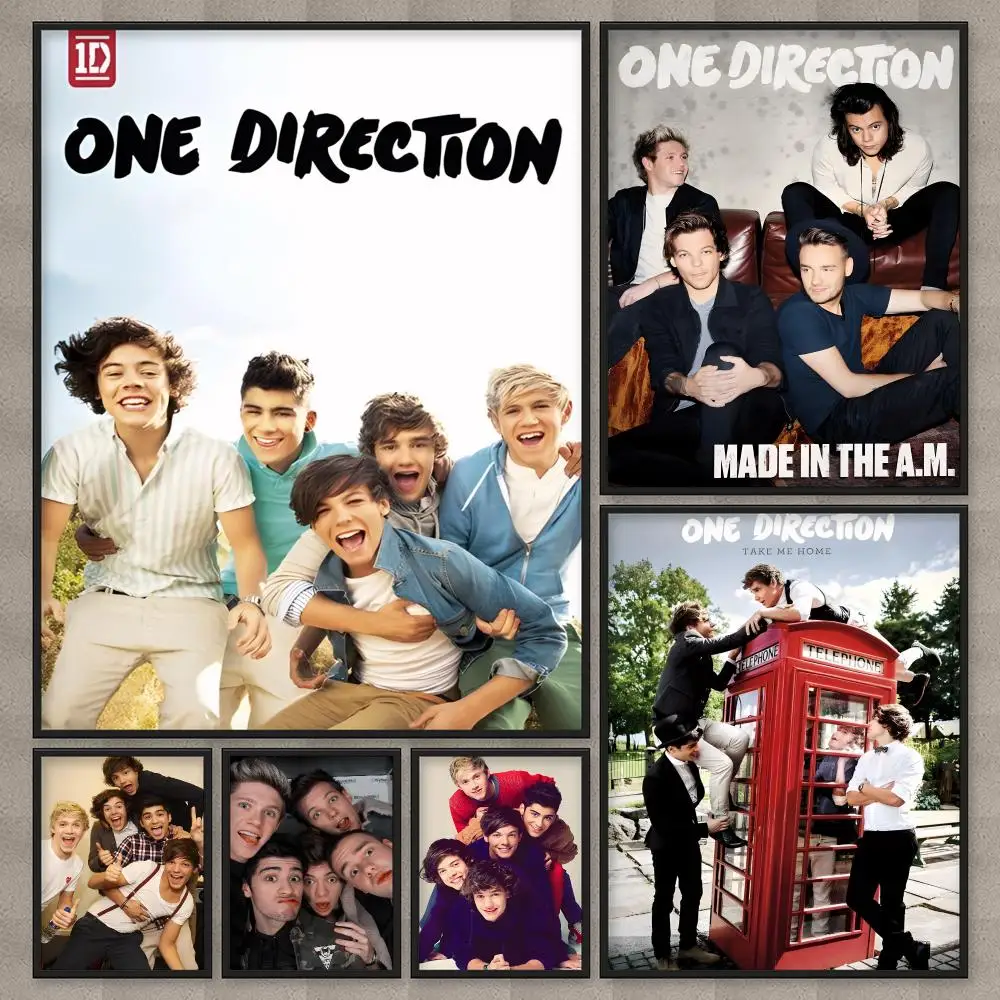 Band O-one D-directions Night Changes Poster HD Wall Art Home Decor Waterproof Print Bedroom Garage Party Gift