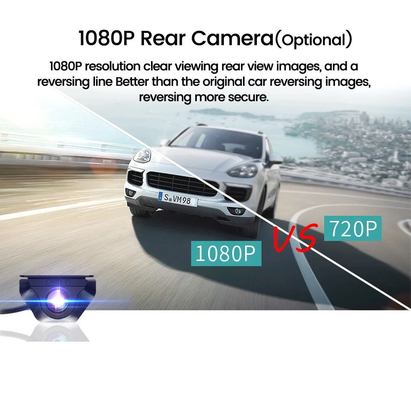 ACCEO Dashcam 12 Inch Touch Screen Car Room Mirror Video Recorder Dash Cam For Cars DVR With Sony RearView Camera Car Black Box