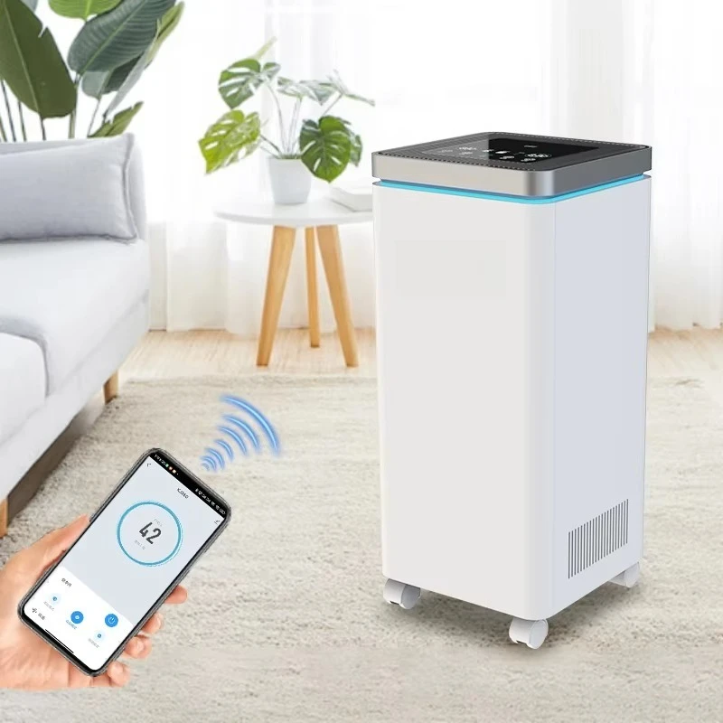 Medical Grade Portable HEPA Filter & Ozone Generator Air Purifier for Cats and Dogs Quiet Operation Pet-Friendly Home Use