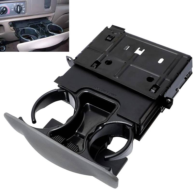 

Car Cup Holder For 1999-2004 Ford Super Duty F250 F350 F450 F550 YC3Z-2513560-CAB Dash Dashboard Drink Holder