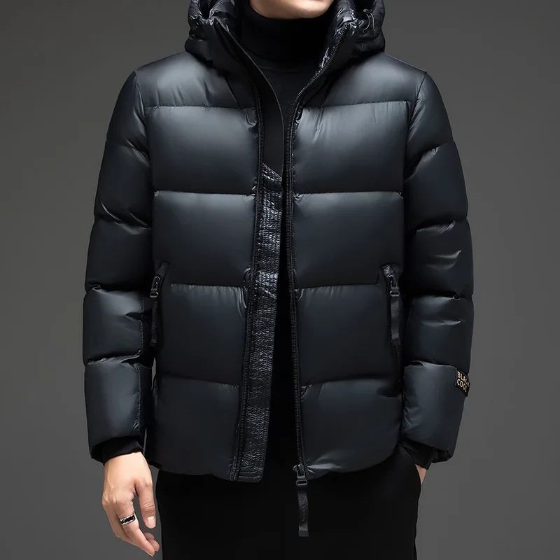 2023 New down jacket for men's high-end business and leisure, winter new windproof and warm thickened down jacket