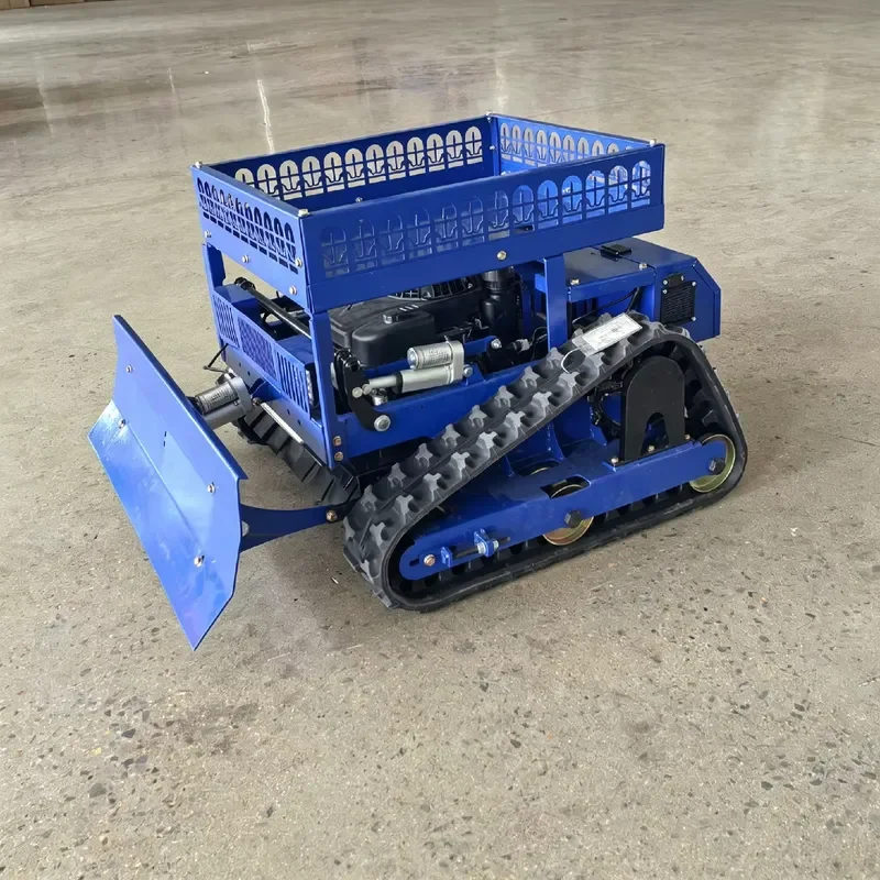Smart Crawler Lawn Mower with Engine Multifunction Machine Strong Climbing Ability Easy to Operate for Farm Orchard Garden