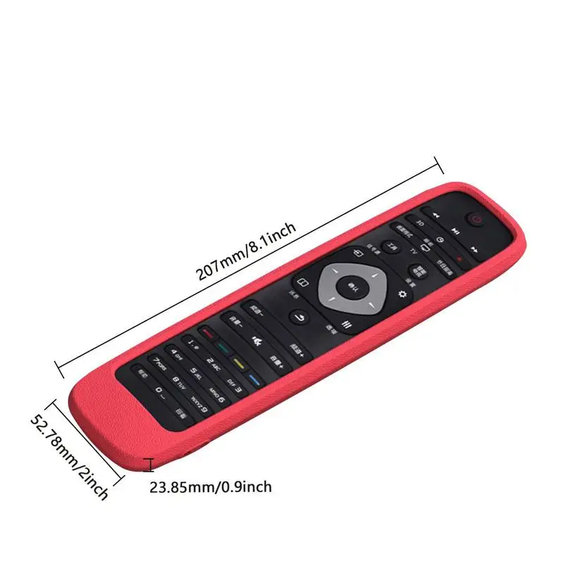 Soft Silicone Remote Cover For Philips SMART TV Shockproof Dustproof Protective Case Cover For Smart TV Remote Control Luminous