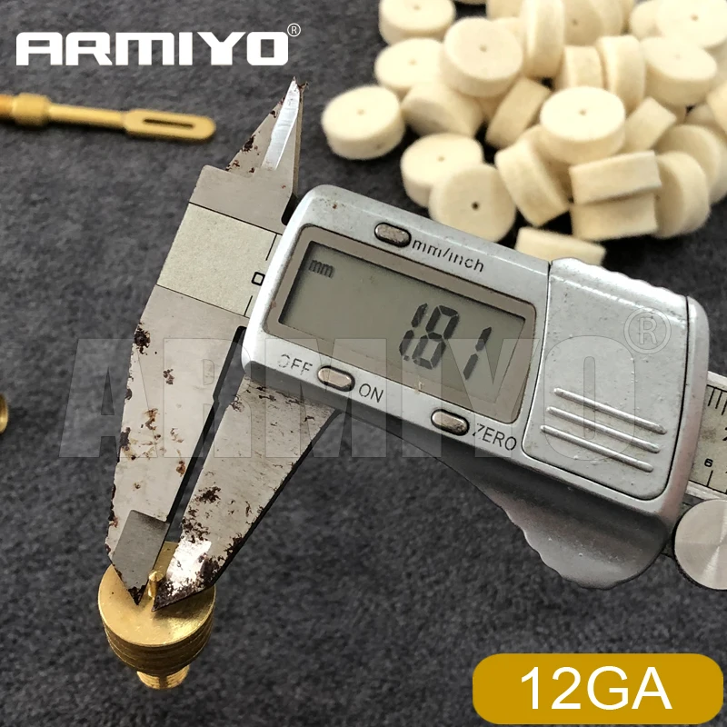 Armiyo 720mm Länge Drehbare Rohrreinigungsbürste 20~100 Stück Wollfilzpads 100 Stück Patches Passend für 4,5/5,5/7,6/9/18,5mm – Detail 11