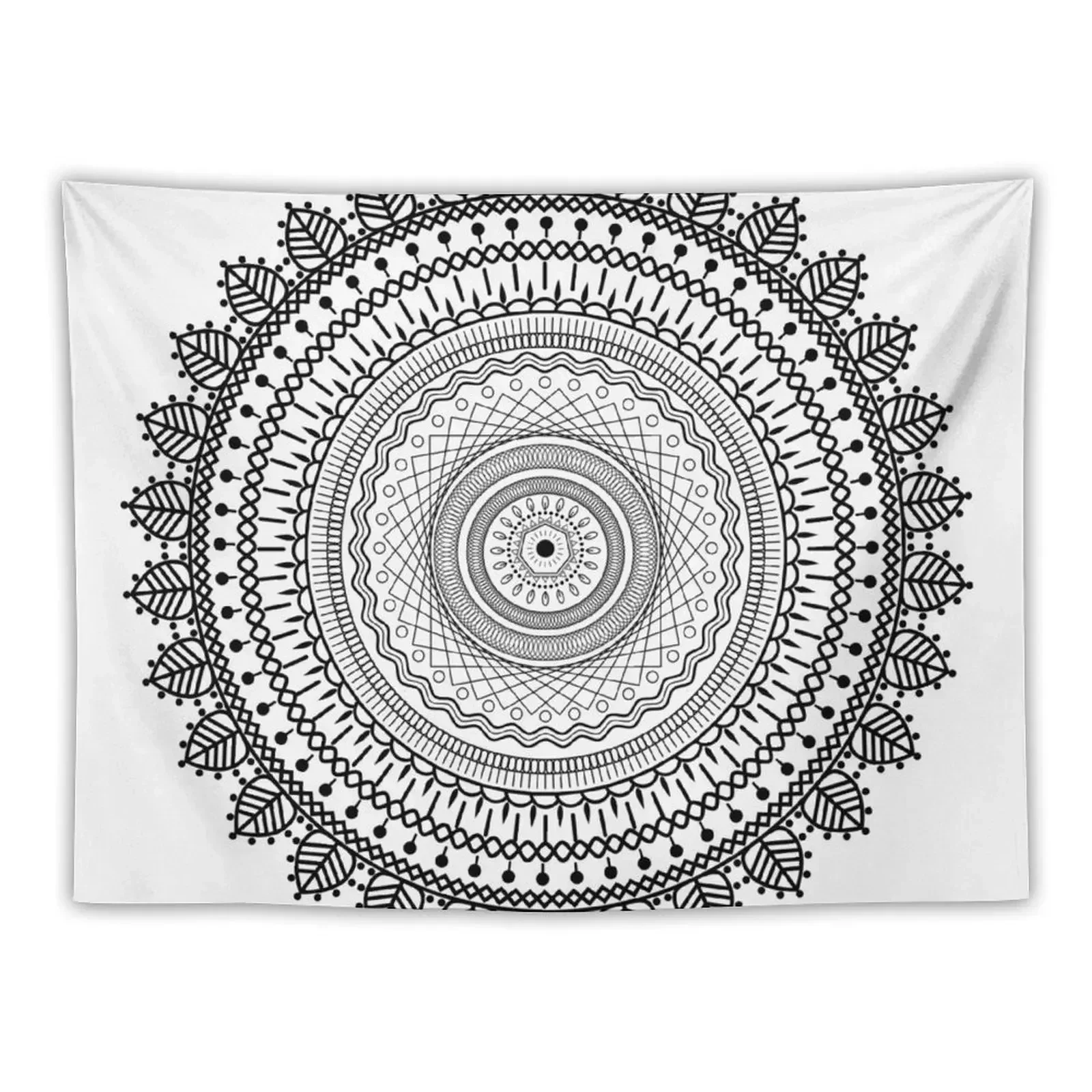 

Black Mandala Tapestry Things To Decorate The Room Room Aesthetic Decor Anime Decor Tapestry