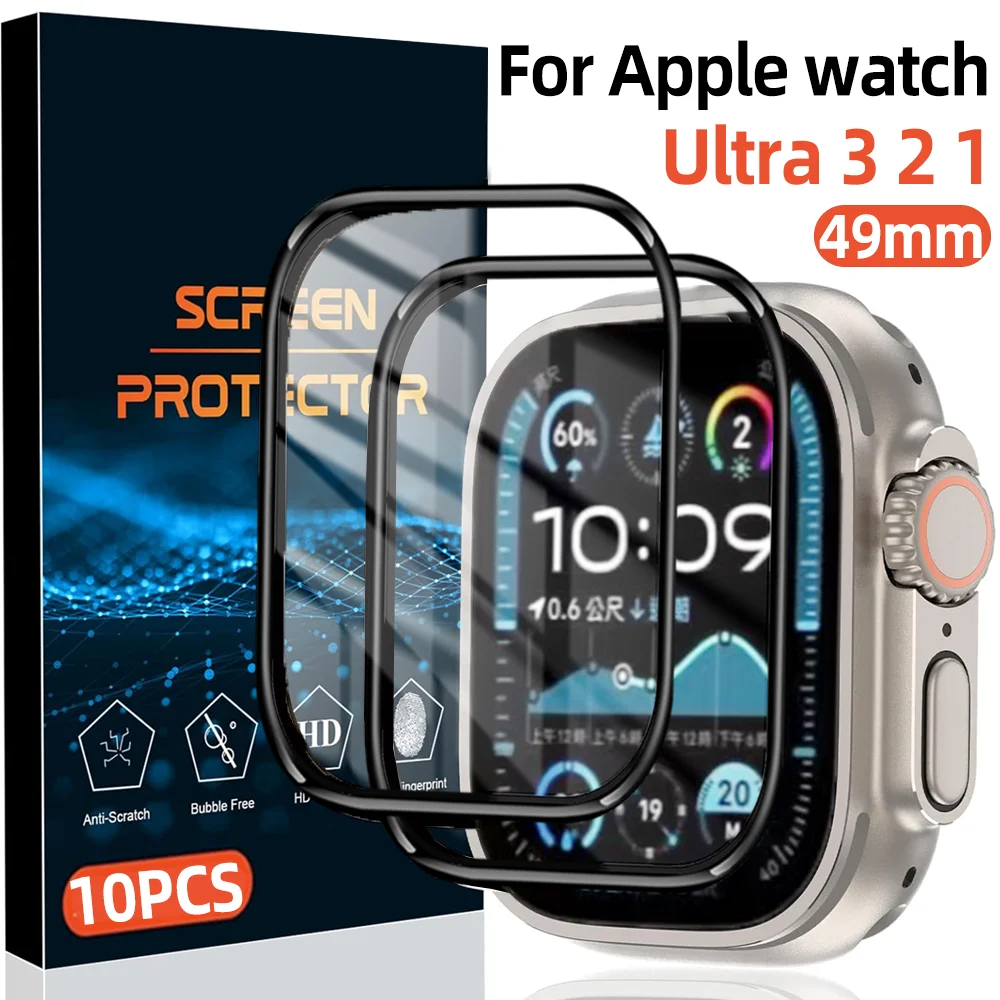 

1-10 шт. HD-защитная пленка для экрана Apple Watch Ultra 3 2 1 49 мм, защитная пленка от царапин для Iwatch Ultra 3 2 1 49 мм, не стекло
