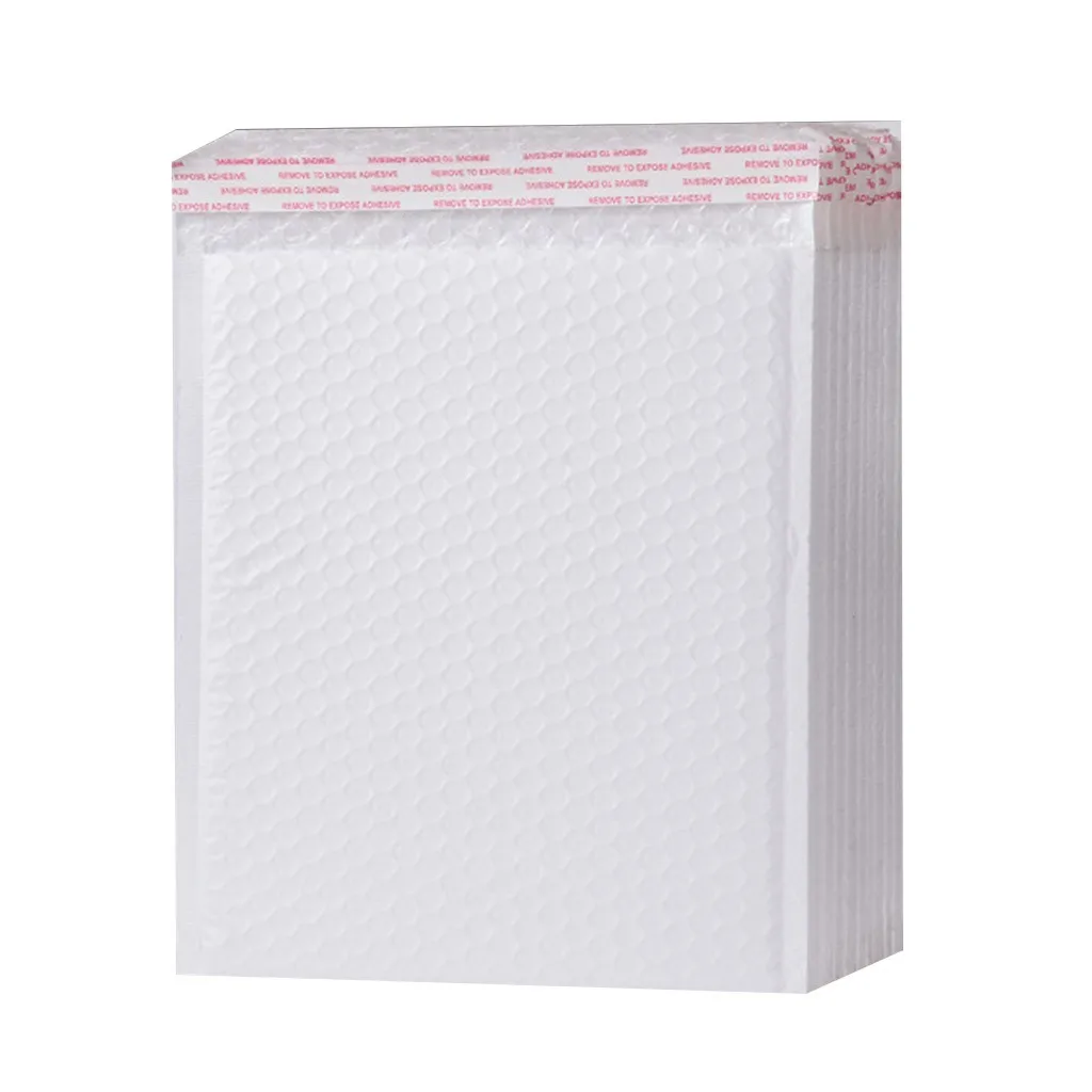 20 قطعة/الوحدة ساعي الذاتي ختم أكياس المغلف اصطف بولي رغوة فقاعة البريدية مبطن حقيبة البريد مقاوم للماء كيس البريد 22*25 سنتيمتر