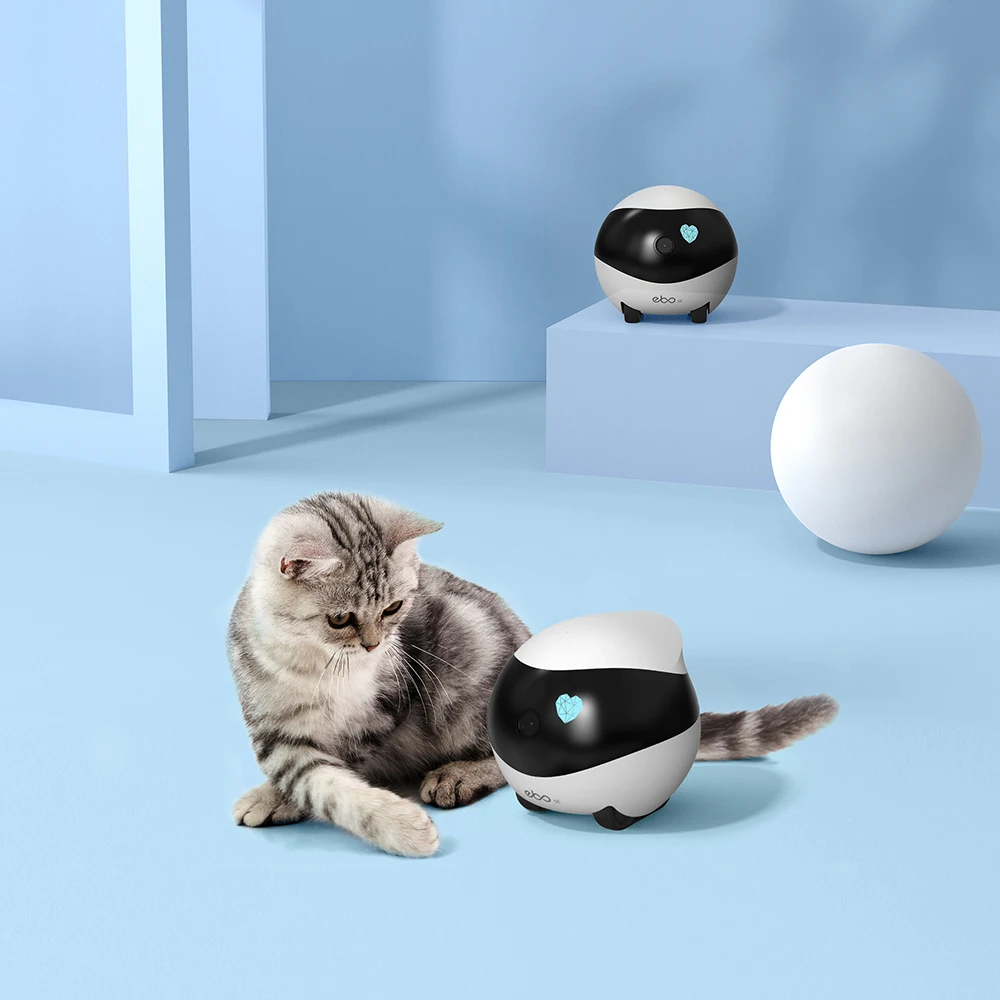 Ebo robot smart pet monitoring camera family companionship toy cat electric toy mobile cat