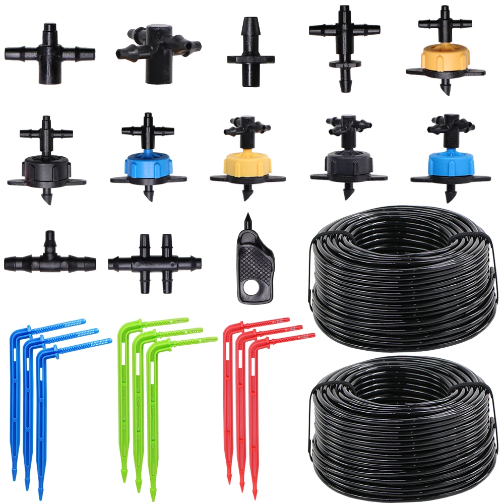 Garden 2/4/8L Dripper Irrigation 2/4-way Arrow Dropper Connector Cross Water Splitter Emitter Arrow Micro Drip Irrigation System