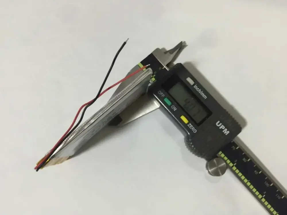 Baru sepenuhnya kapasitif 3.7V polimer lithium power 404769 2500MAH tablet power line