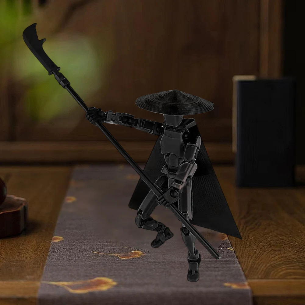 13 ロボットアクションフィギュア組み立て完了多関節アクションフィギュア 3D プリントアクションフィギュアデスク装飾ゲーム愛好家のため