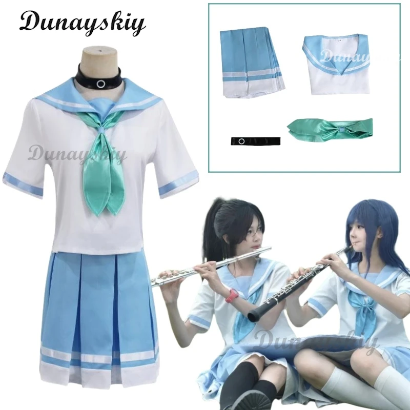 Anime Hibike! Euphonium Liz Und Ein Blauer Vogel Kasaki Nozomi Mizore Cosplay Costume Jk School Uniform Skirt Woman Campus Suit