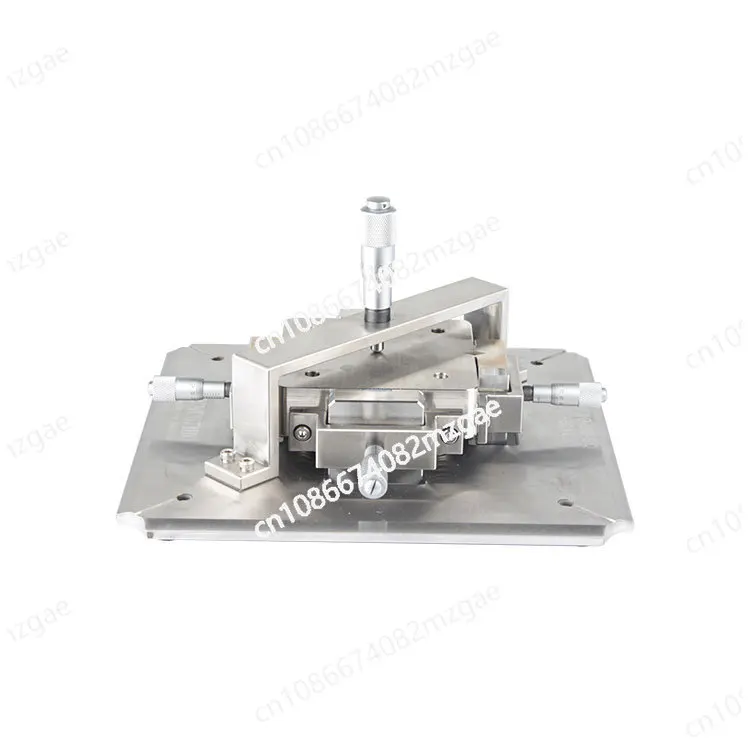 Fiber optic grinding fixture, fiber optic plastic fiber beam of light quantification grinding fixture
