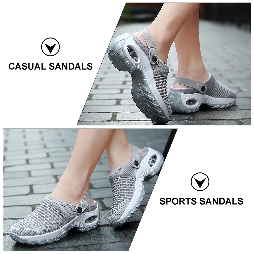 

Fashion Breathable Lightweight Mesh Sandals For Women Non-Skid Comfortable Sports Casual Female Running Sandals