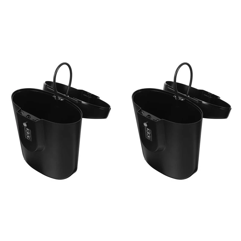 T24C 2X Safe Lock Box Travel Safe Mini Beach Security Lock Box With Combination Lock Waterproof Key Lock Box Beach Safe