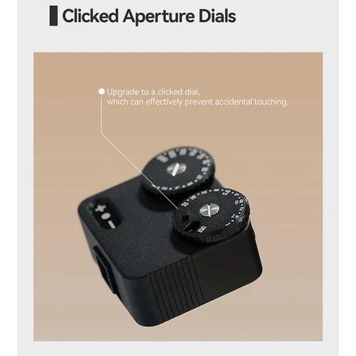 Imagen 2 del producto Medidor de luz II para cámara de película DSLR, Zapata fría, 12 velocidades de obturación, accesorios de fotografía